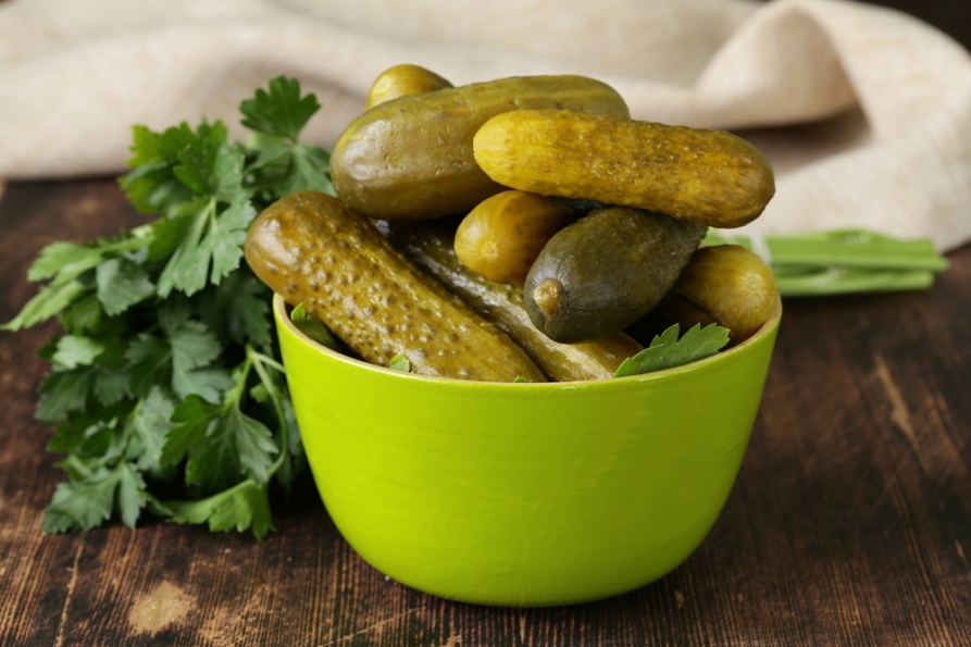5 Foods to Avoid in Your 50s: Pickles.