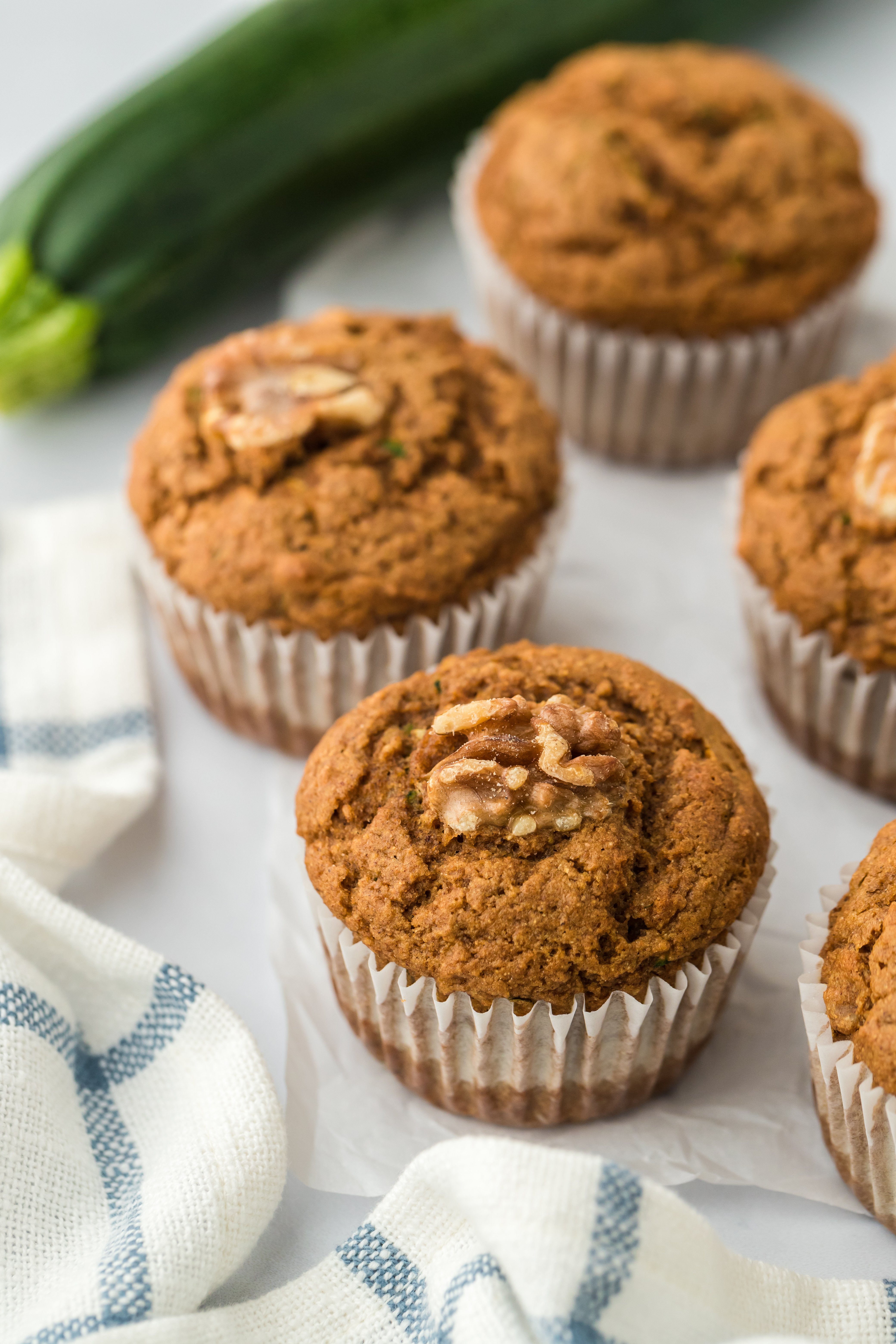Zucchini Walnut Muffins - Joy Bauer