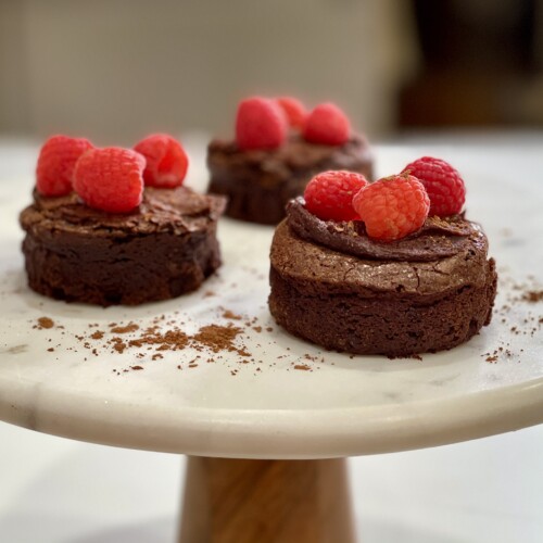 Slow Cooker Chocolate Fudge Brownie Cakes - Joy Bauer