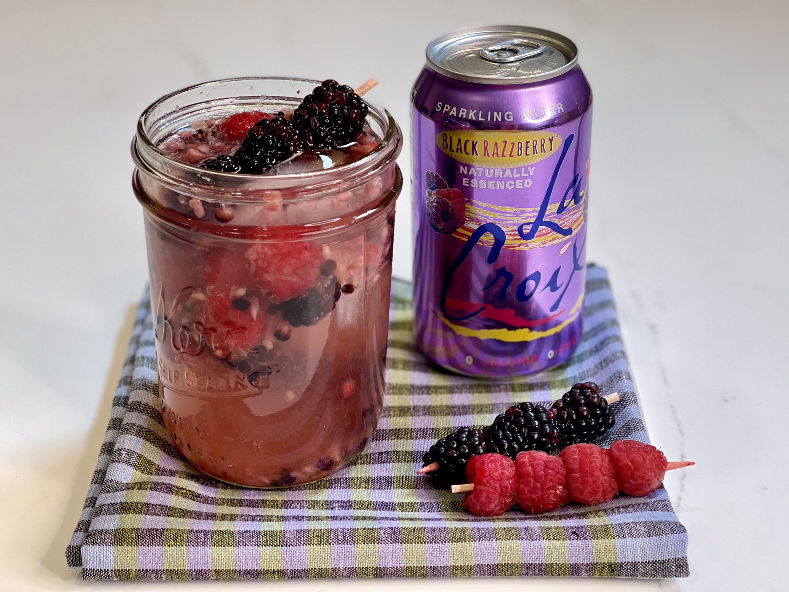 Black Raspberry Spritzer - Joy Bauer