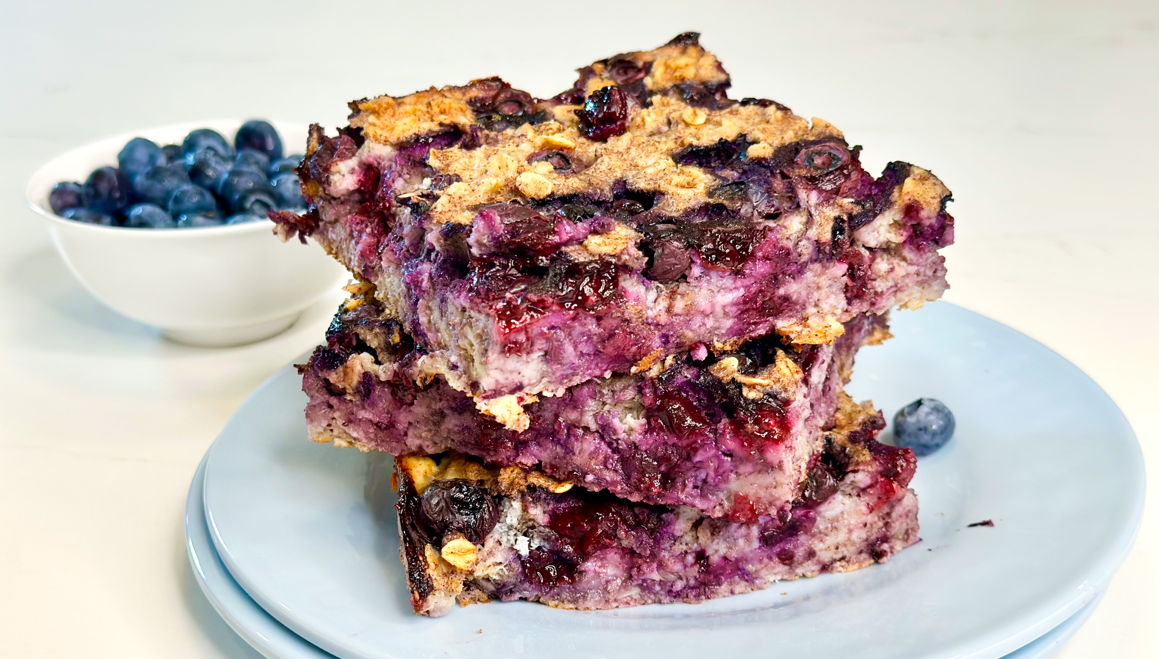 Gluten-Free Blueberry Coffee Cake & Pecan Streusel • The Bojon Gourmet