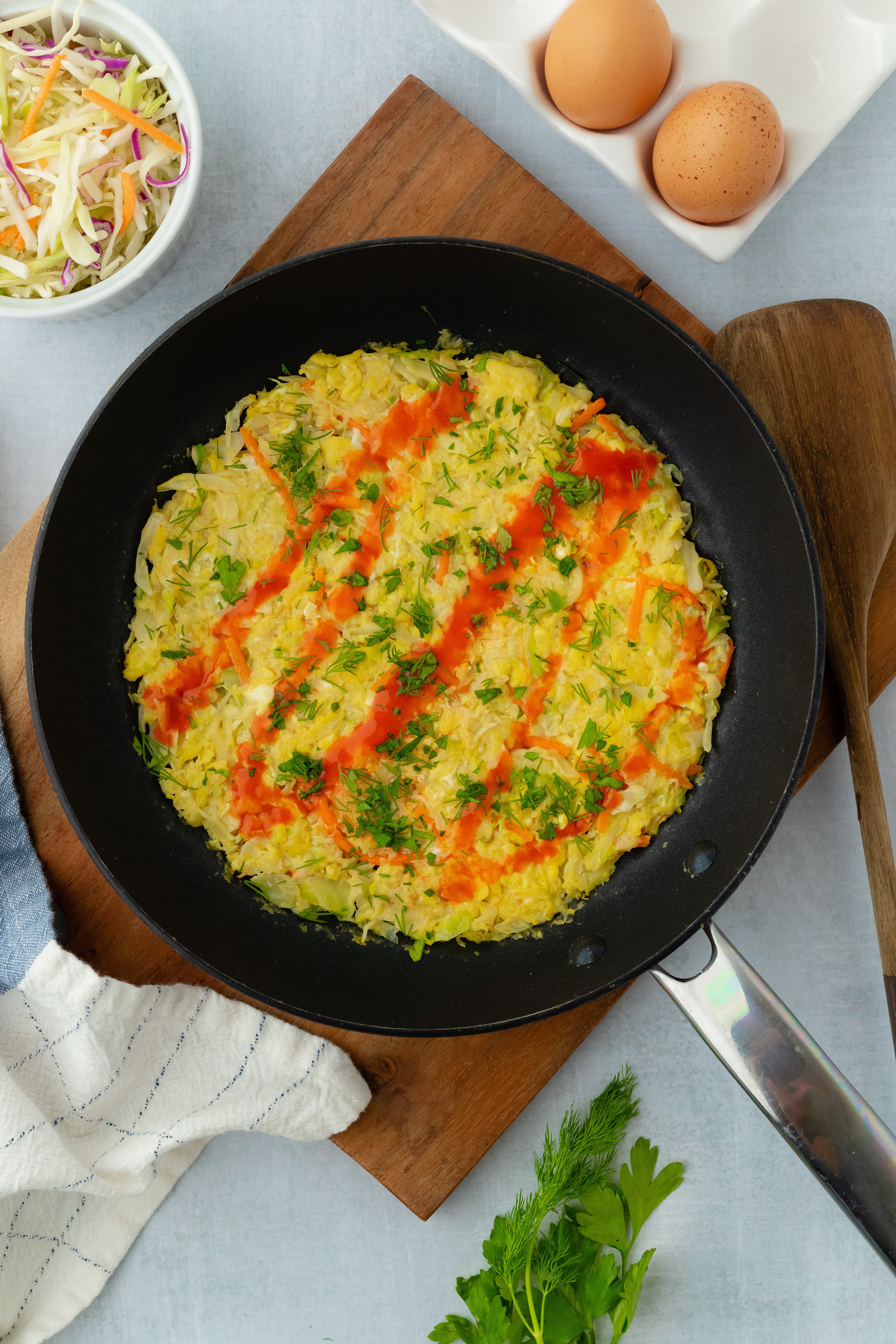 Cabbage and Eggs Skillet (Quick & Easy) - Joy Bauer